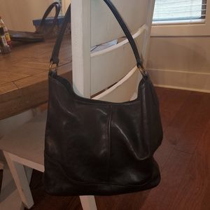 Frye black purse